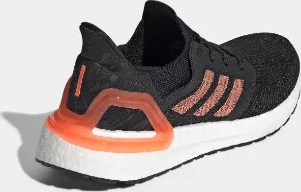adidas Ultraboost 20 core black/signal coral/cloud white (Damen)