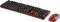Renkforce RF-DS-Retro Funk-Tastatur-Maus-Set schwarz/rot, USB, DE Vorschaubild