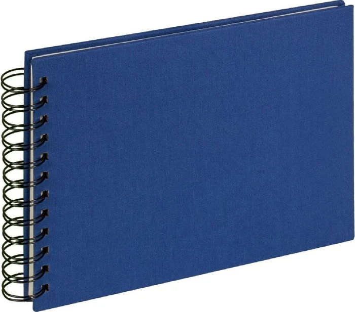 Walther Design Spiralalbum Cloth 23x17 blau