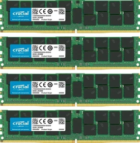 Crucial LRDIMM 256GB Kit, DDR4-2666, CL19-19-19, 4RX4, ECC