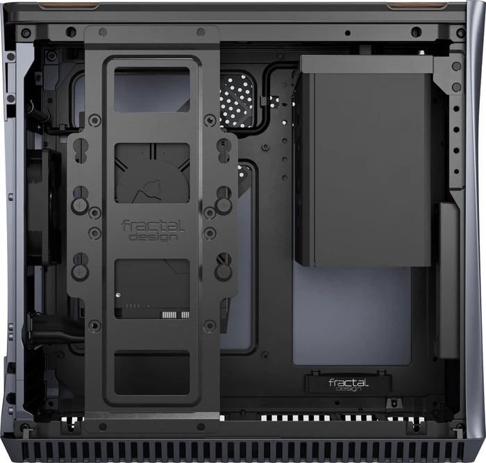 Fractal Design Era ITX Titanium Grey Walnut, Mini-ITX