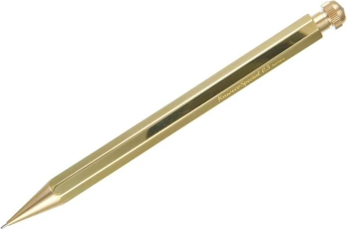 Kaweco Special Druckbleistift HB 0.5mm graphit, messing, Radierer