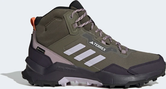 adidas Terrex AX4 Mid GTX olive strata/silver dawn/preloved fig (Damen)