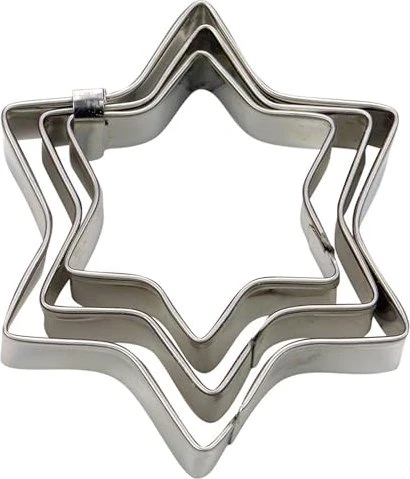Städter Terrassen-Ausstecher Stern Set, 3-tlg.