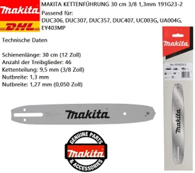 Makita Sägeschwert, 30cm, 1.3mm, 3/8"