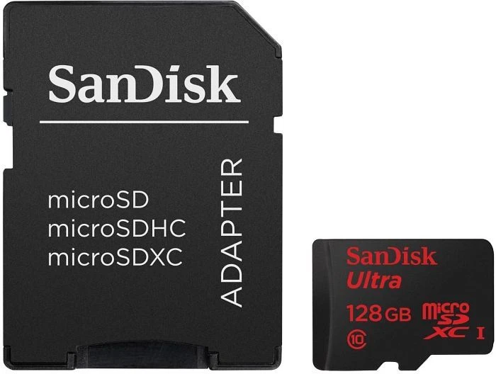 SanDisk Ultra R48 128GB Kit, UHS-I, Class 10