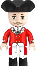 Kiddicraft Piratecraft Kiddiz Figuren-Pack: Rotröcke Soldaten/British Redcoats