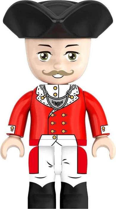 Kiddicraft Piratecraft Kiddiz Figuren-Pack: Rotröcke Soldaten/British Redcoats
