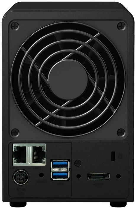Synology DiskStation DS214+, 1GB RAM, 2x RJ-45 1000Base-T, 2x USB-A 3.0