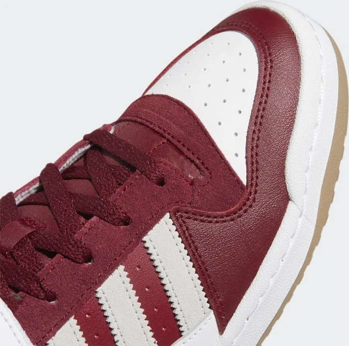 adidas Forum Low collegiate burgundy/grey one/cloud white