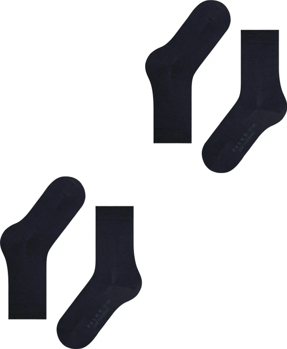Falke Softmerino Socken dark navy, 2 Paare (Damen)