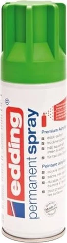 edding 5200 Permanentspray Premium-Acryllack RAL 6018 gelbgrün matt, 200ml