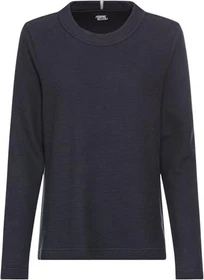 Camel Active Waffelmuster Sweatshirt dunkelblau (Damen)