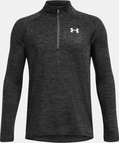 Under Armour Tech 2.0 Zip Funktionsshirt langarm castlerock/white (Junior)