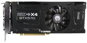 KFA2 MDT X4 GeForce GTX 570, 1.25GB GDDR5, 4x DVI, Mini HDMI