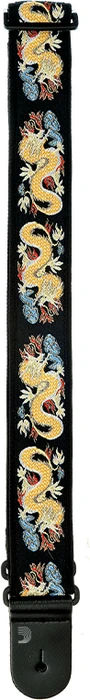 D'Addario Nylon Woven Guitar Strap Dragon