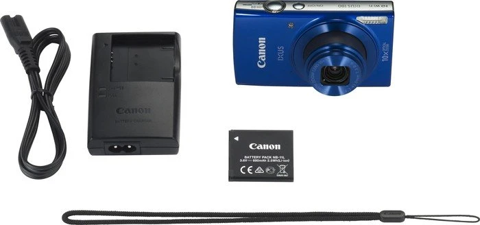 Canon Digital Ixus 180 blau Essential Kit