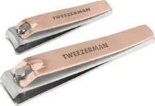 Tweezerman Combo Clipper Nagelknipser-Set rosegold