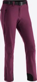 Maier Sports Tech Hose lang cherry wine (Damen)