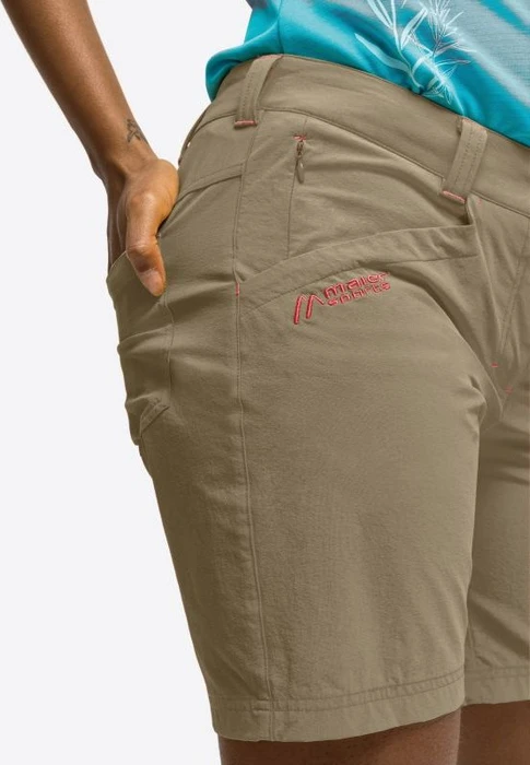 Maier Sports Lulaka Bermuda Hose kurz coriander/red orcher (Damen)