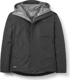 Rab Downpour Funktionsjacke schwarz (Herren)