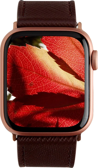 dbramante1928 Armband Madrid für Apple Watch 38mm/40mm Dark Chocolate