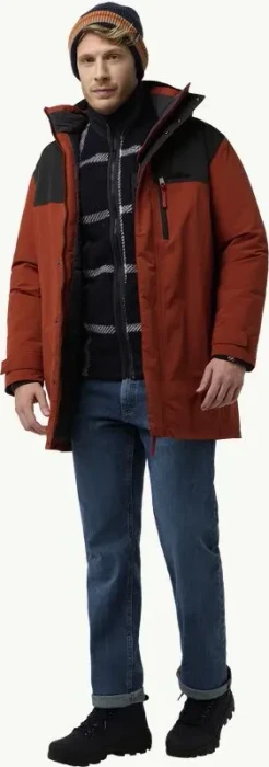 Jack Wolfskin Gletschersee Funktionsmantel intense rust (Herren)