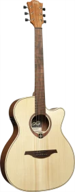LAG Tramontane 70 Auditorium Cutaway electroacoustic Natural