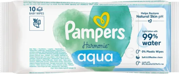 Pampers Harmonie Aqua Feuchttücher