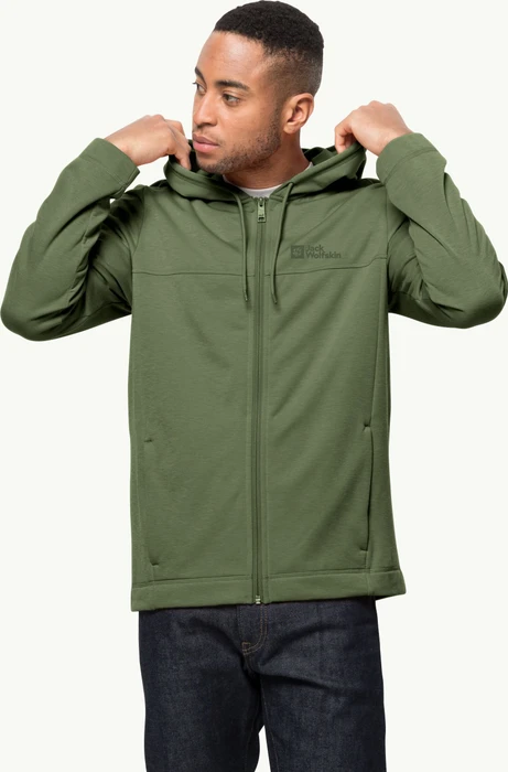 Jack Wolfskin Waldsee Hooded Jacke greenwood (Herren)