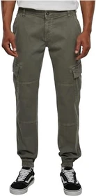 Urban Classics Washed Cargo Twill Trainingshose lang grau (Herren)