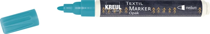 Kreul Textil Marker Opak medium türkis