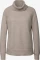 Street One Stehkragen Pullover sandstone mocha mel. (Damen) Vorschaubild