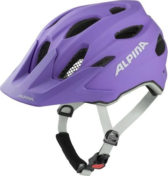 Alpina Carapax Jr. Flash Kinderhelm purple matt