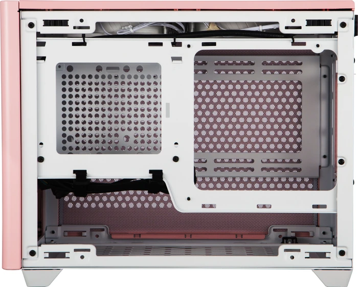 Cooler Master MasterBox NR200P Sakura Limited Edition, rosa, Glasfenster, Mini-ITX