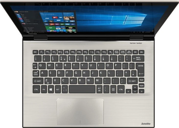 Toshiba Satellite Radius 12 P20W-C-106, gold, Core i7-6500U, 8GB RAM, 256GB SSD, DE