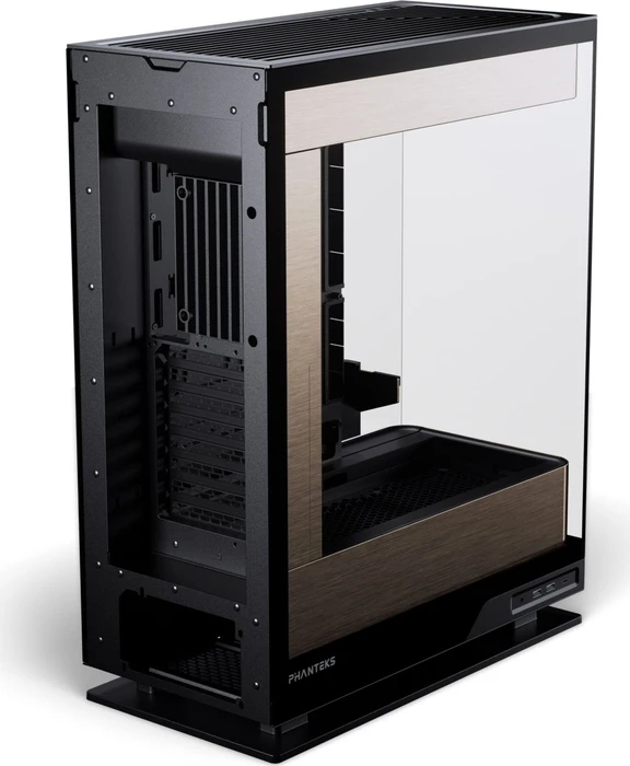 Phanteks Evolv X2, schwarz/gold, Glasfenster