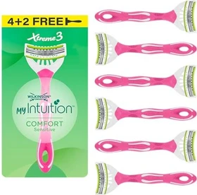Wilkinson Sword My Intuition Xtreme 3 Comfort Sensitive Einwegrasierer, 6 Stück