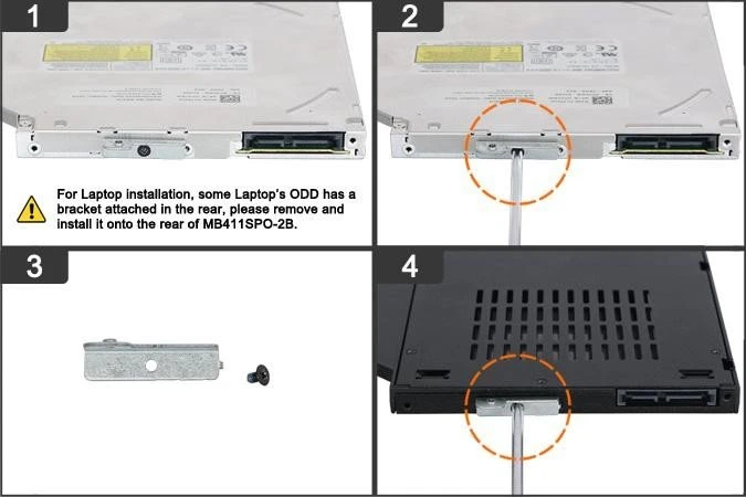 Icy Dock ToughArmor MB411SPO-2B