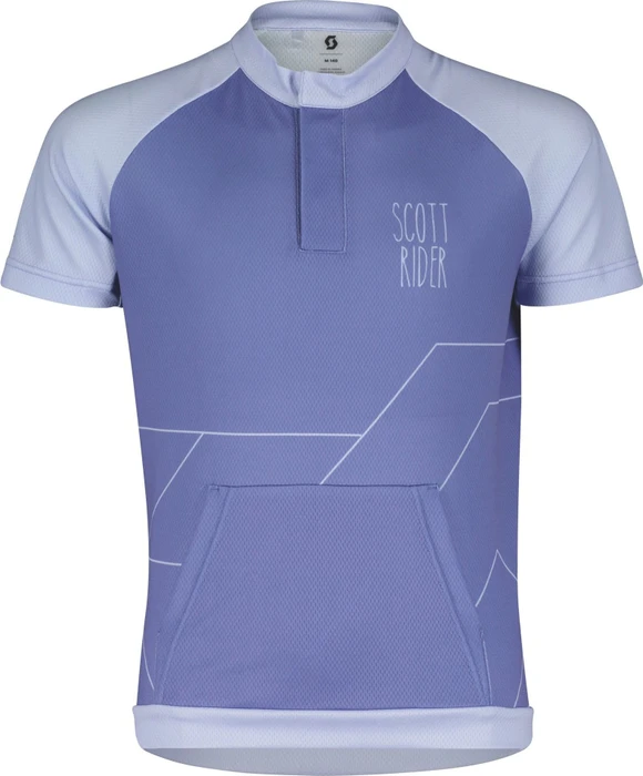 Scott RC Team Trikot kurzarm dream blue/moon blue (Junior)