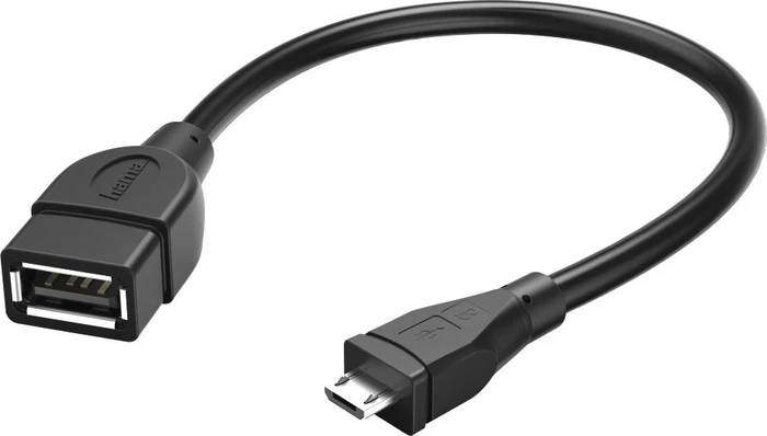 Hama USB 2.0 Adapterkabel USB Micro-B [Stecker] / USB-A [Buchse]