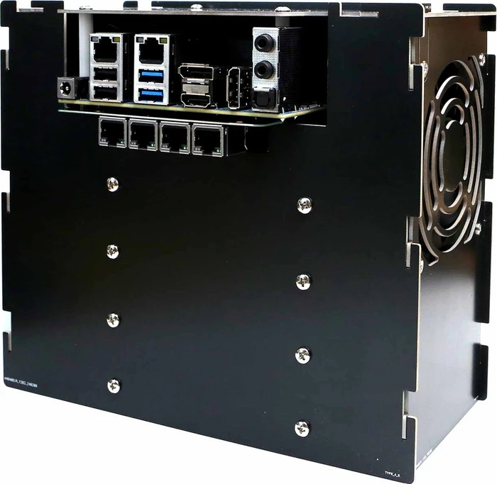 Hardkernel Odroid-H4 Case für ODROID H4, Type 4, schwarz