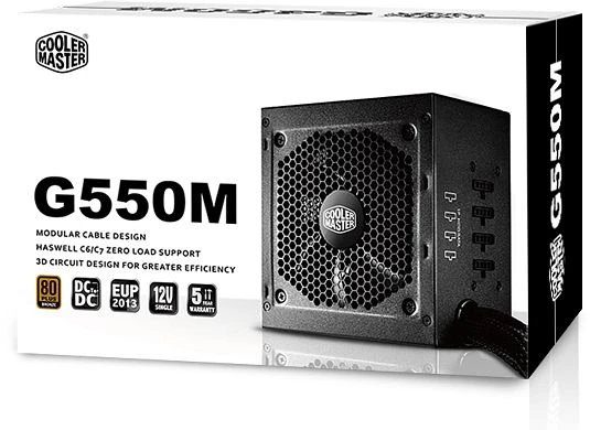 Cooler Master G550M 550W, ATX 2.31