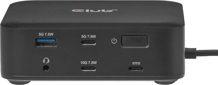 Club 3D 12-in-1 Quad DisplayLink Docking Station, USB-C 3.1 [Stecker]
