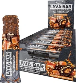 IronMaxx Lava Bar Protein Riegel Caramel Fudge Brownie 720g (18x 40g)