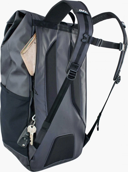 Evoc Duffle Backpack 26 carbon grey/black