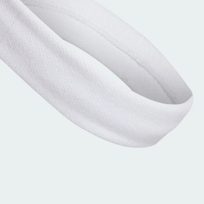 adidas Tennis Stirnband white/iron metallic