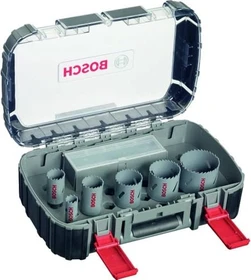 Bosch Professional Bi-Metall Elektriker Lochsägen-Sortiment inkl. Koffer, 11-tlg.