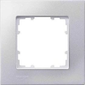 Siemens DELTA miro Rahmen 1-Fach, aluminiummetallic