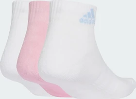 adidas Cushioned Ankle Socken white/true pink, 3 Paare
